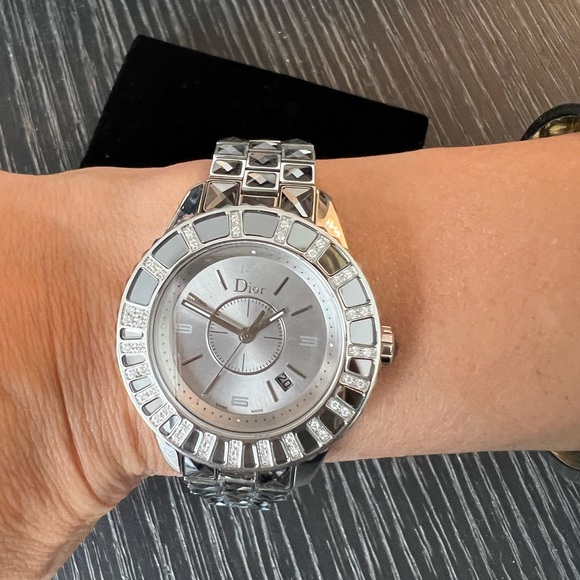 Christian Dior crystal watch like new - Picture 5 of 9